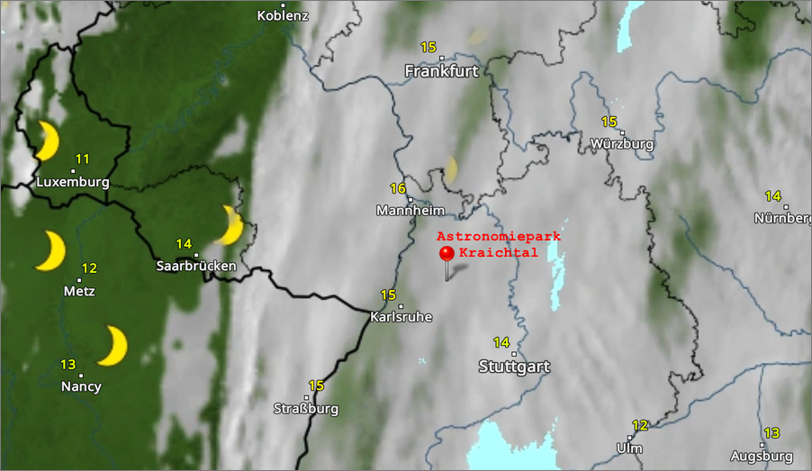 Wetterkarte 19 10 2024